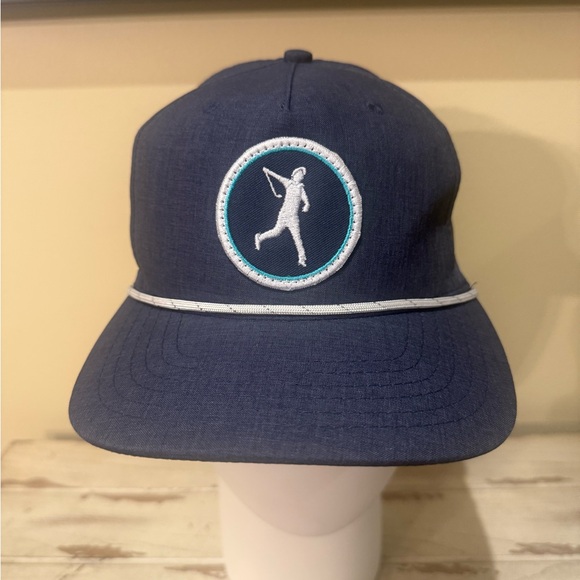 Live Forever Golf - LFG Easy Rider 5-Panel Performance Rope SnapBack Hat - Picture 1 of 7